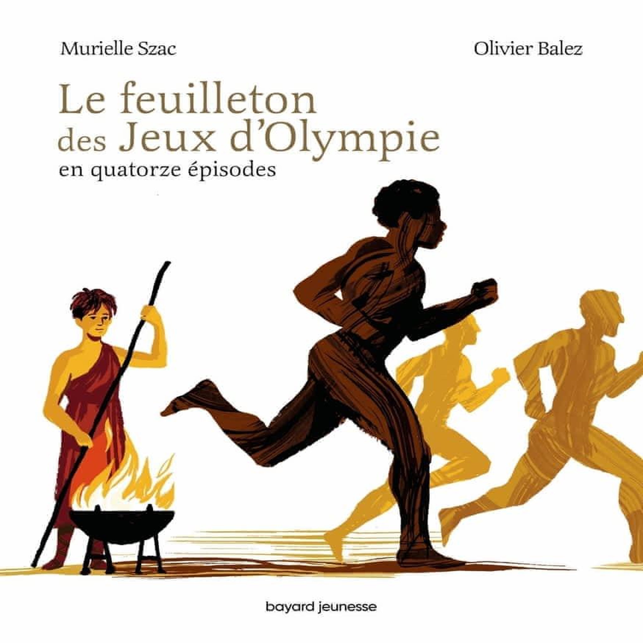 LE FEUILLETON DES JEUX D'OLYMPIE EN QUATORZE EPISODES, Szac Murielle