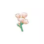 RICO DESIGN Pin's - fleurs de cerisier - rose - 18 x 12 mm