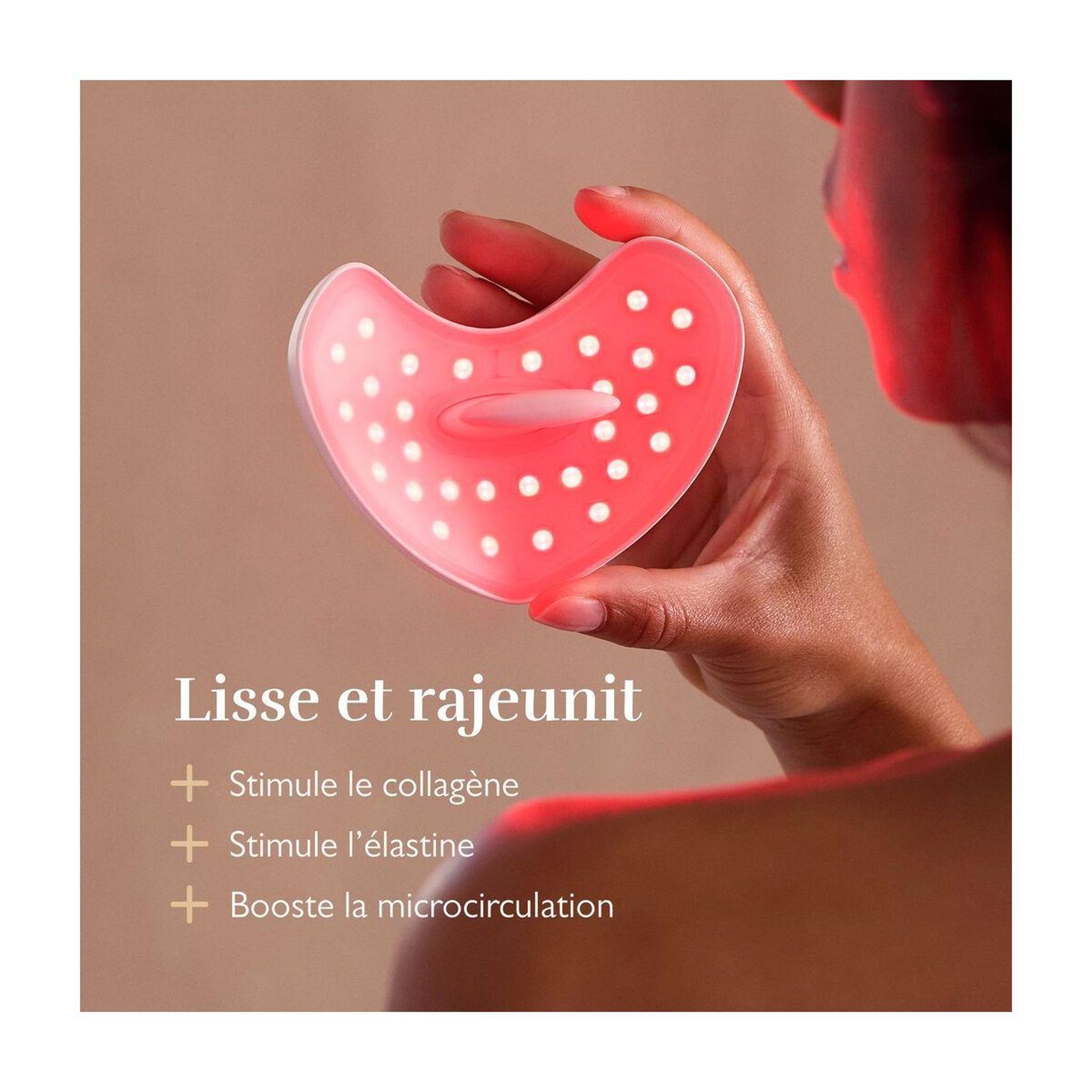 Voir la diapositive 4 : SILK'N Masque LED visage Lumilips  LLM1PE1001