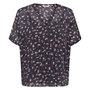 Voir la diapositive 1 : Only Blouse Marine/Bordeaux Femme Only Tasha