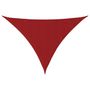 Voir la diapositive 2 : VIDAXL Voile de parasol tissu oxford triangulaire 4x4x5,8 m rouge