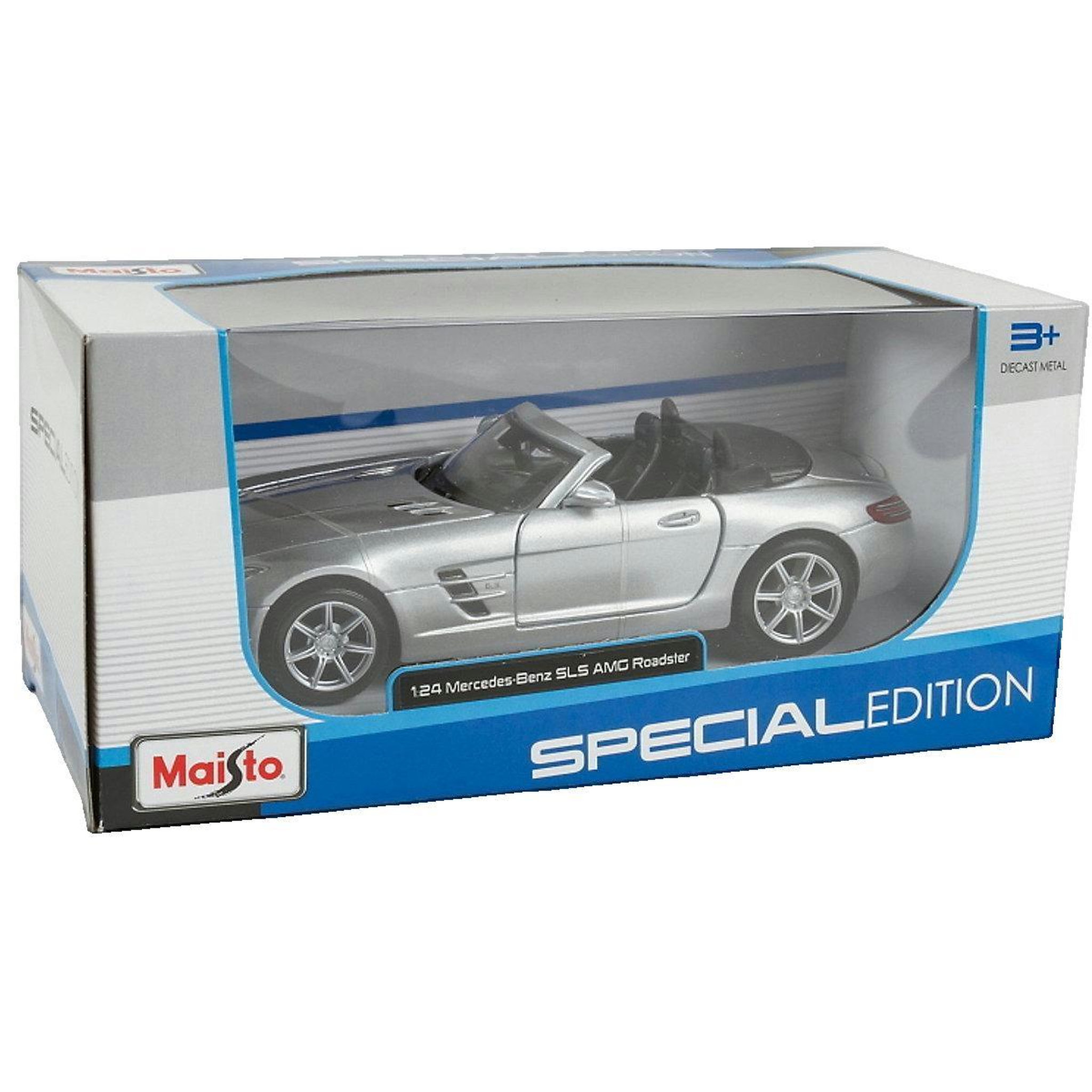 Voir la diapositive 2 : Maisto Modèle réduit de voiture Maisto Mercedes-Benz SLS AMG Roadster 1:24