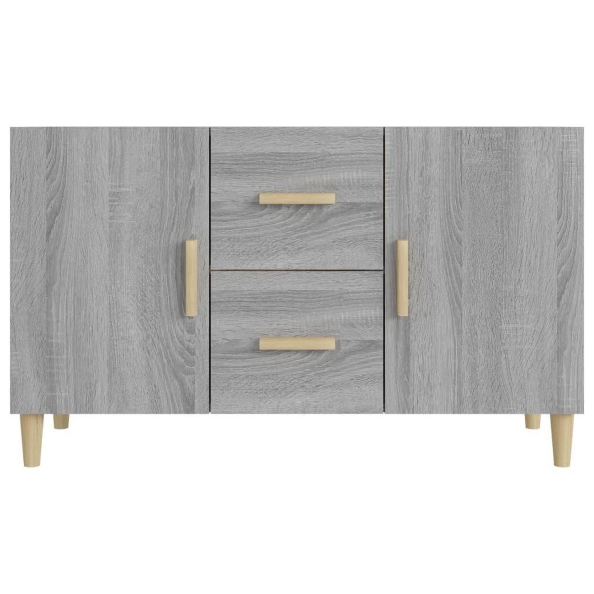 VIDAXL Buffet sonoma gris 100x36x60 cm bois d'ingenierie