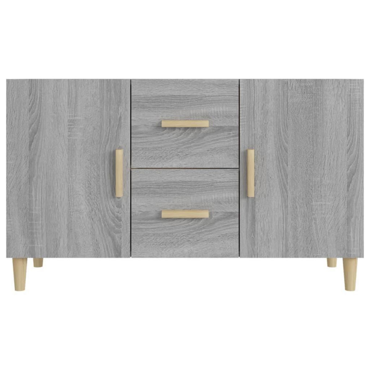 VIDAXL Buffet sonoma gris 100x36x60 cm bois d'ingenierie