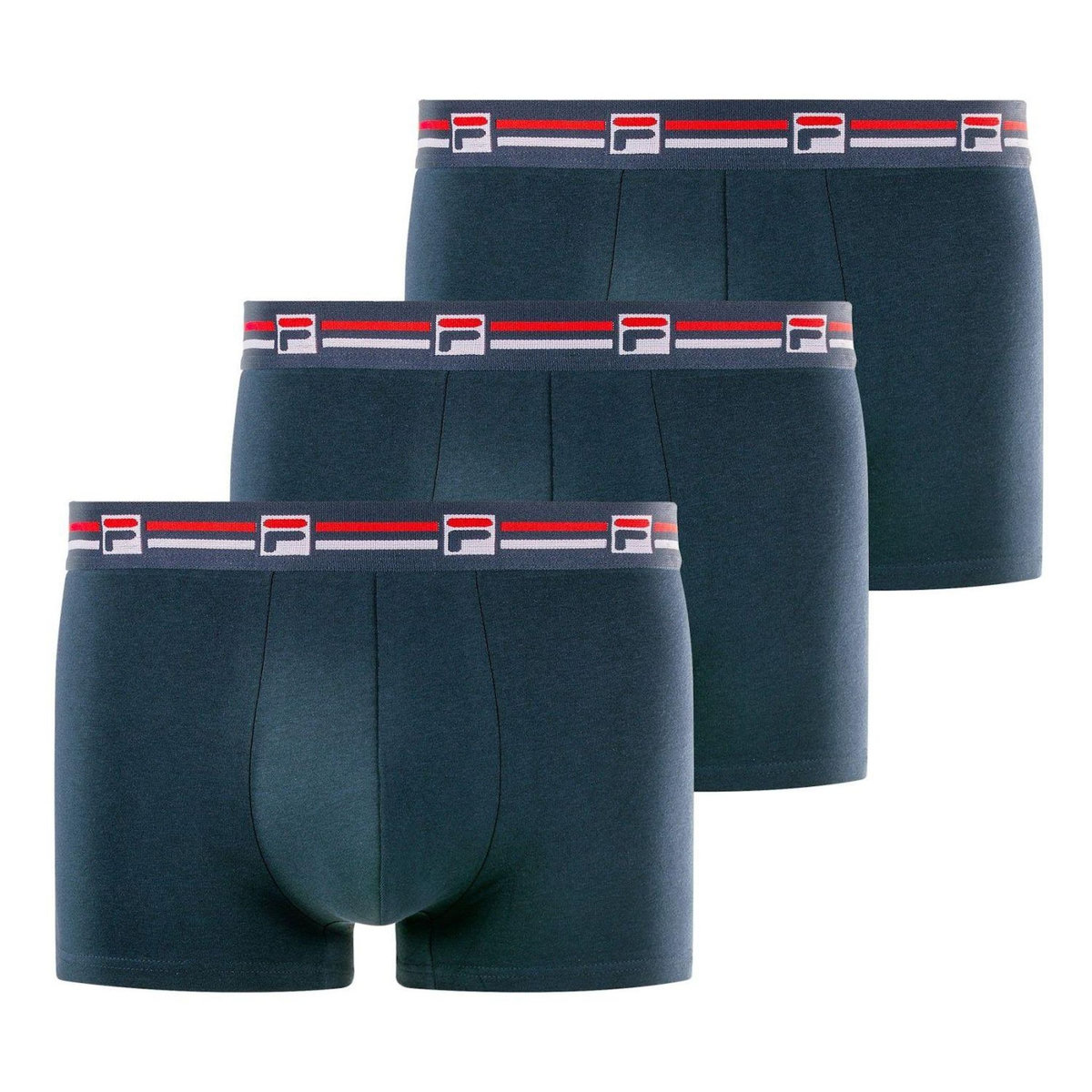 FILA Lot de 3 boxers homme en coton