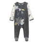 Voir la diapositive 1 : Petit Béguin Pyjama bébé en velours Touctouc