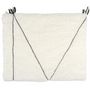 Voir la diapositive 2 : Paris Prix Plaid Sherpa Tressé  Crush  130x160cm Blanc