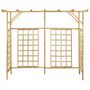 Voir la diapositive 3 : VIDAXL Pergola de jardin pour poubelles triples Bois de pin impregne