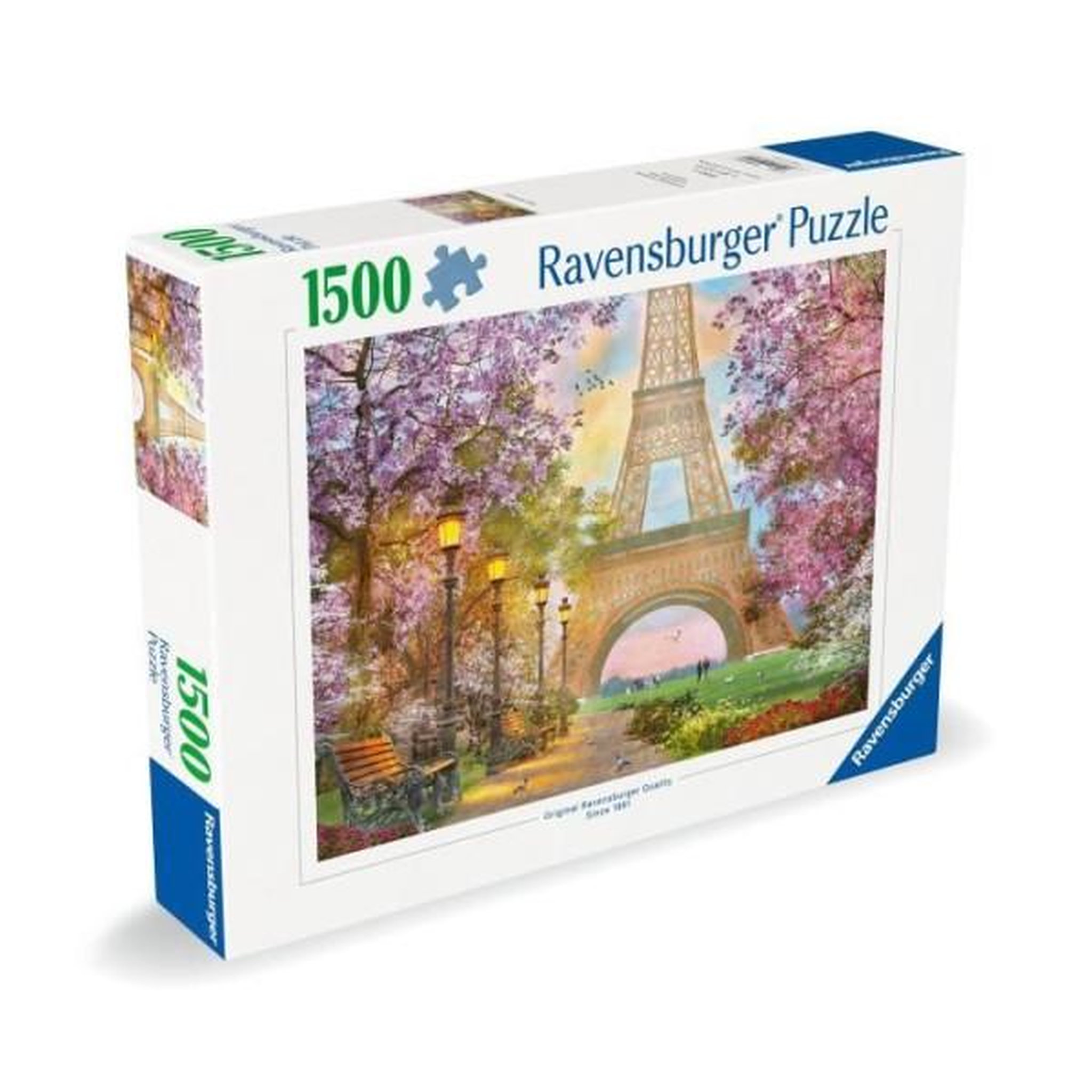Voir la diapositive 5 : RAVENSBURGER Puzzle 1500 pieces amour a paris, adultes & enfants des 14 ans, puzzle de qualité supérieure 80x60cm, 12000694, ravensburger