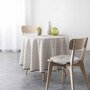 Voir la diapositive 2 : Paris Prix Nappe Antitache Imprimée  Salto  180cm Naturel