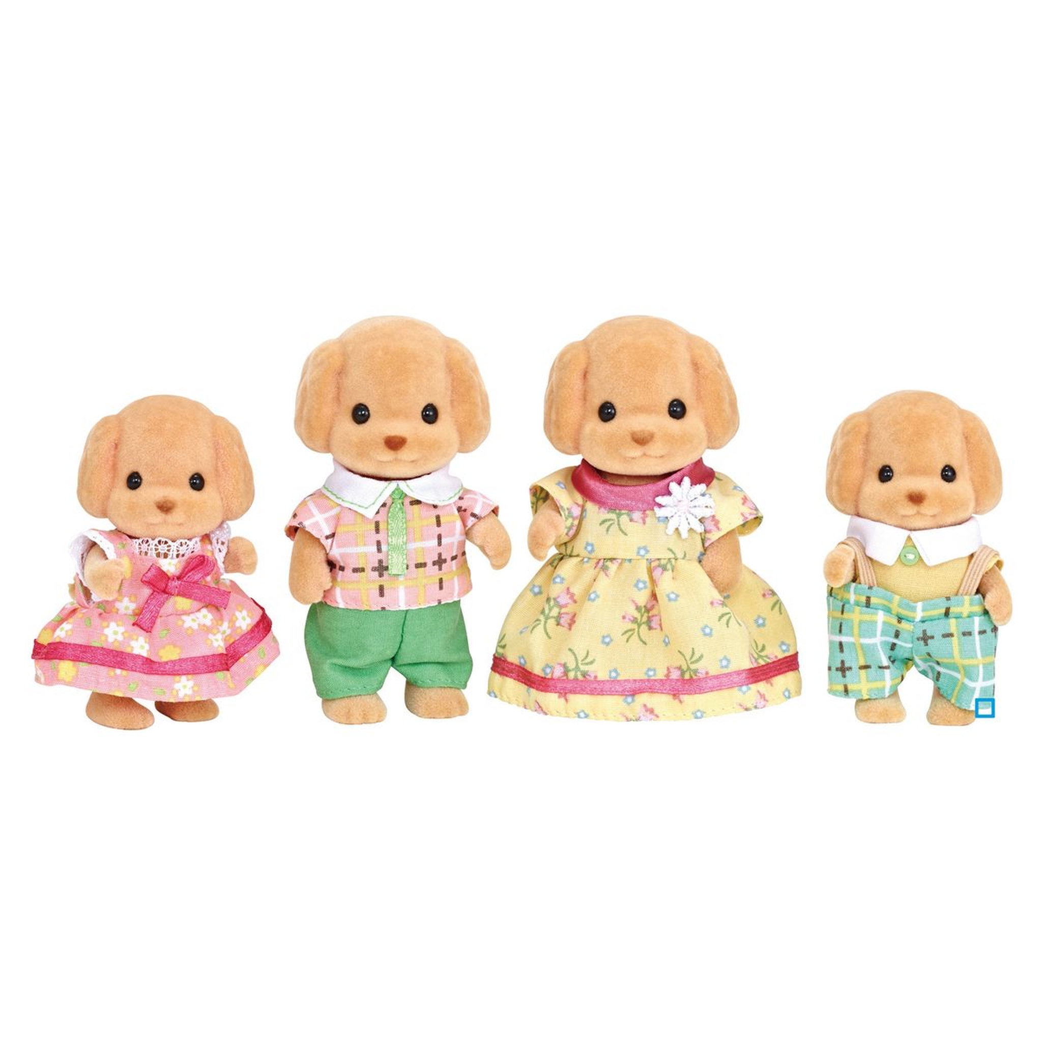 Epoch d'Enfance 5259 Famille Caniche Sylvanian