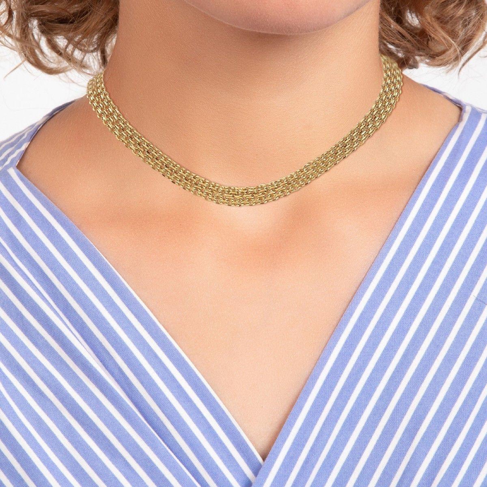 Voir la diapositive 2 : SC BOHEME Collier par SC Bohème en acier inoxydable