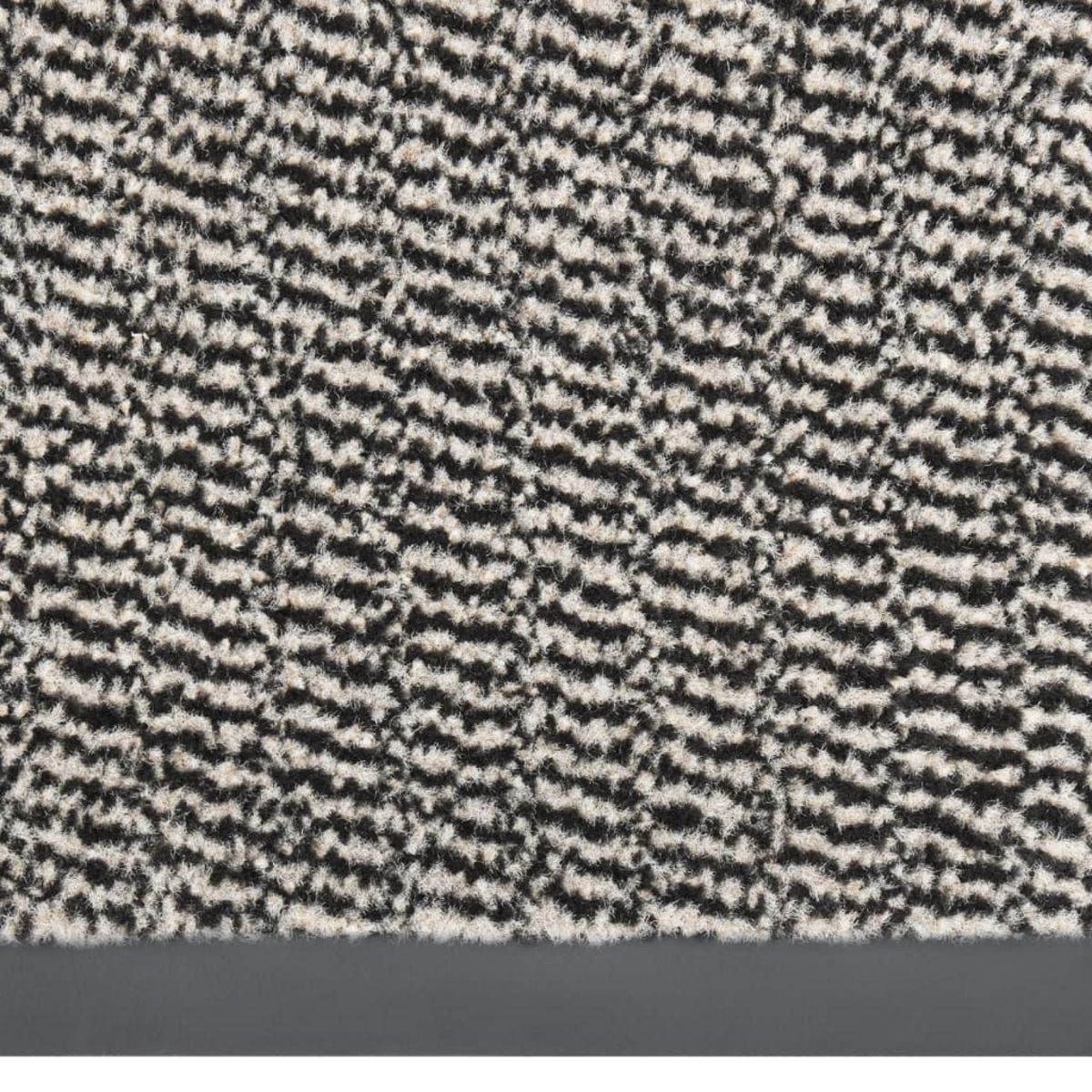 VIDAXL Paillasson touffete 40x60 cm Marron clair