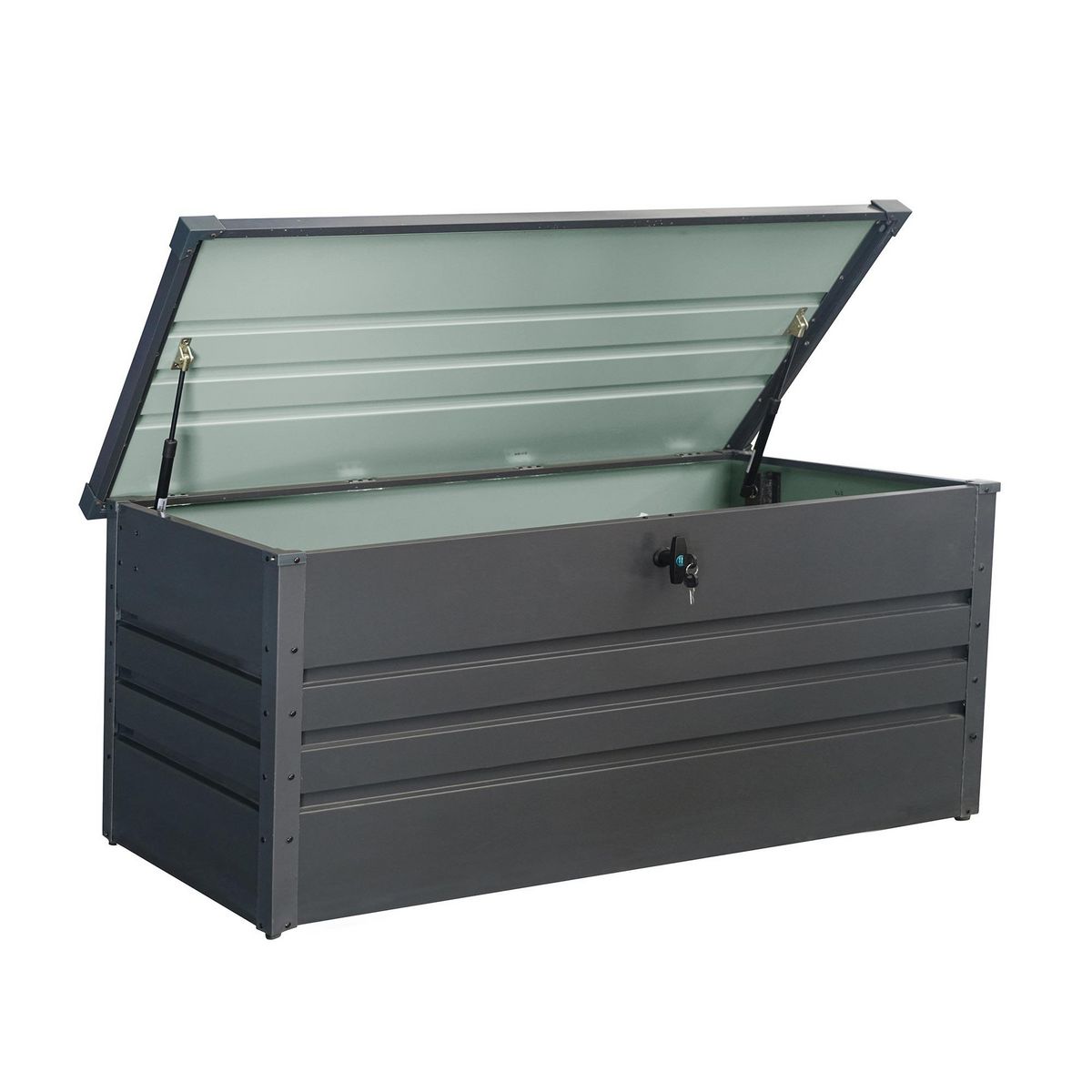 WERKAPRO Coffre de rangement de jardin en métal WERKA PRO  600 litres