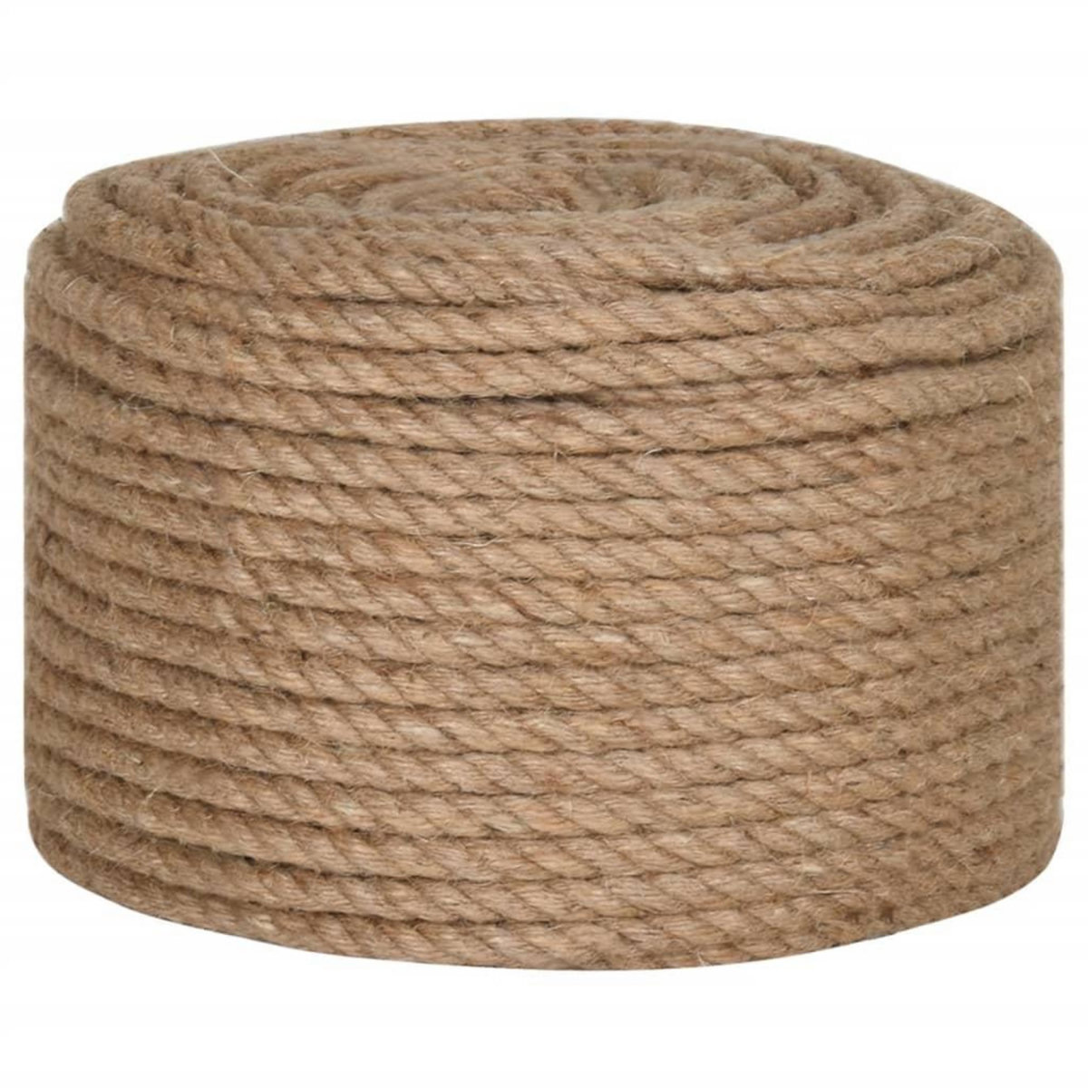 VIDAXL Corde de jute 25 m de long 12 mm d'epaisseur