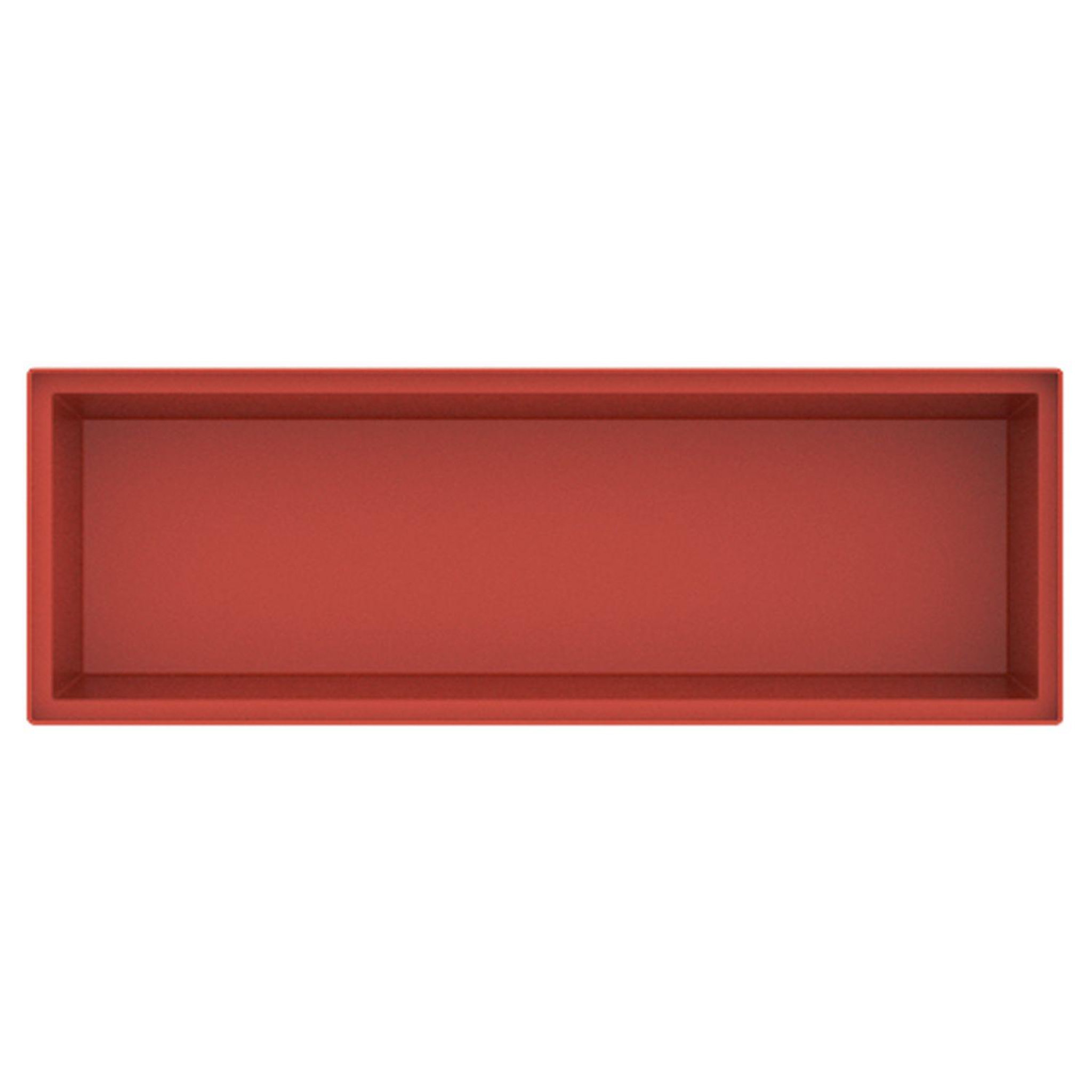 Voir la diapositive 3 : GARDENSTAR Balconnière + plateau L50 cm marsala