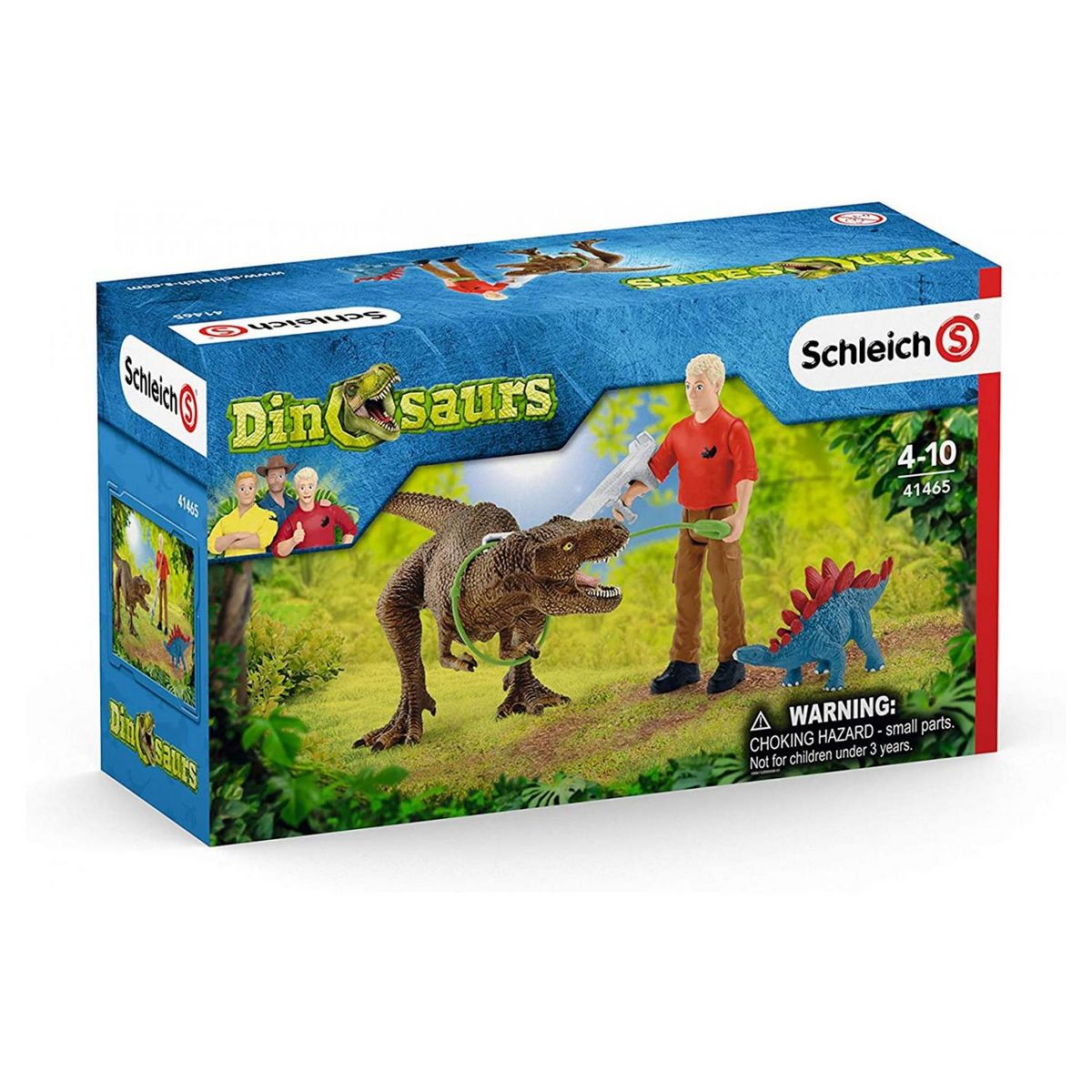 Schleich Attaque Tyrannosaure Rex Dinosaurs