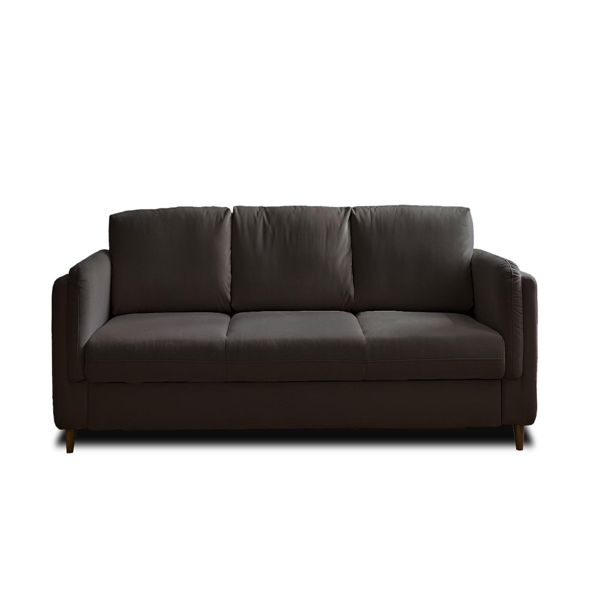 Voir la diapositive 1 : BEST MOBILIER Brooke - canapé 3 places - convertible - en velours