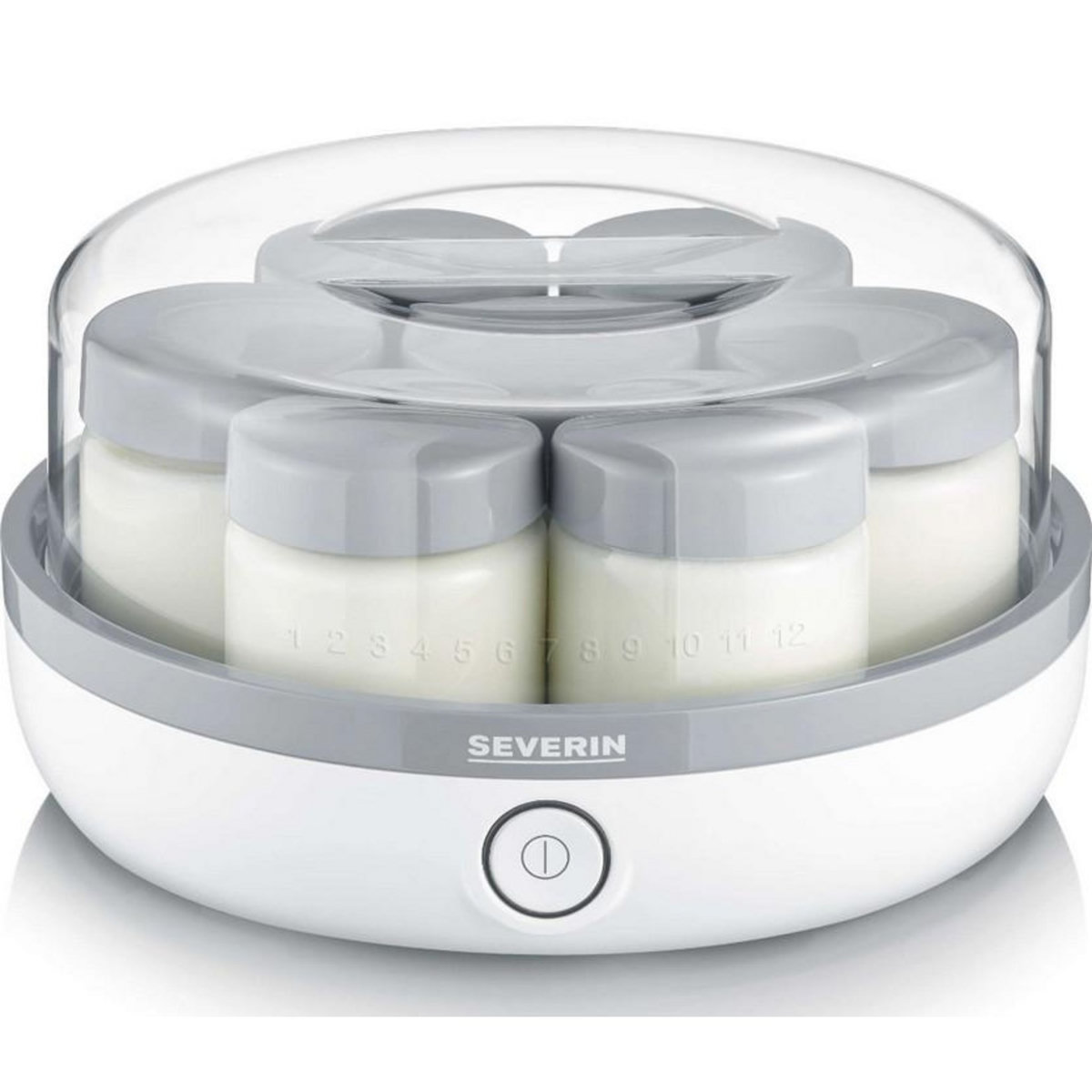 SEVERIN Yaourtière 7 pots de 150ml 13w - jg3518