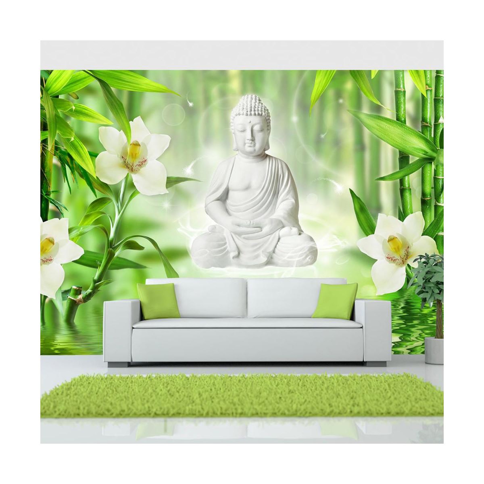 Voir la diapositive 1 : Paris Prix Papier Peint  Buddha & Nature