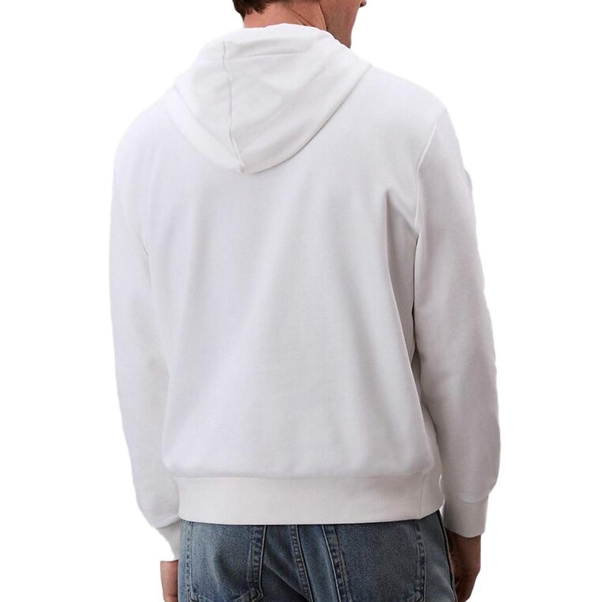Voir la diapositive 2 : CALVIN KLEIN JEANS Sweat à capuche Blanc Homme Calvin Klein Jeans 350