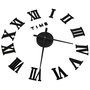 Voir la diapositive 3 : VIDAXL Horloge murale 3D Design moderne Noir 100 cm XXL