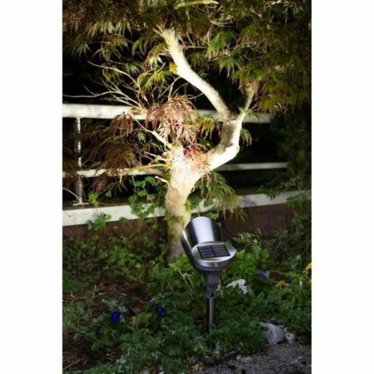 Galix Lampe solaire Galix 30 Lm Acier inoxydable