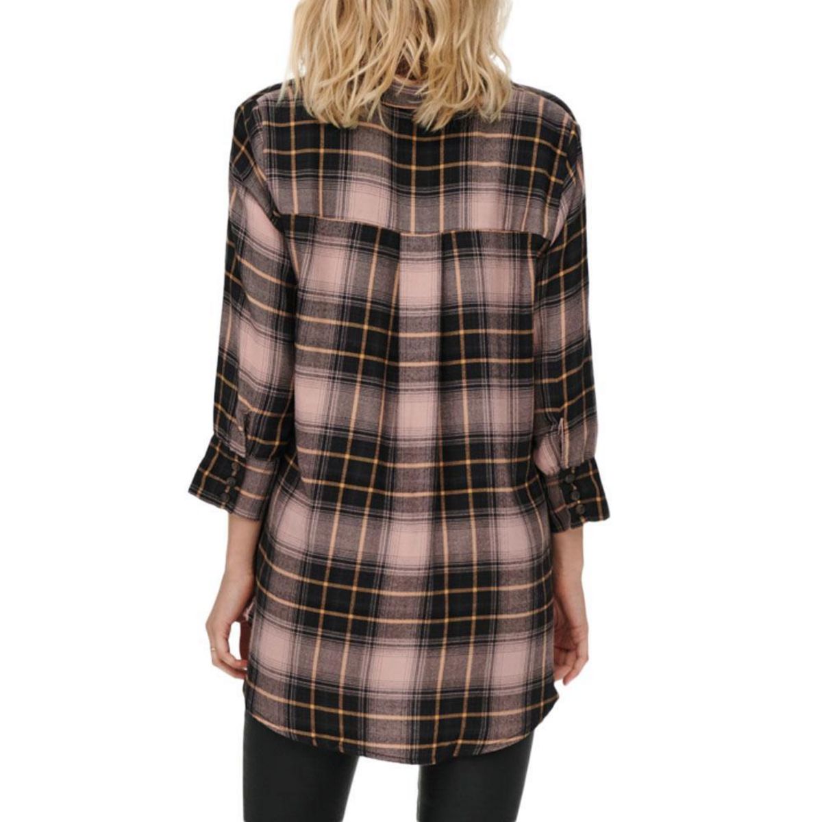 Only Chemise à Carreaux Rose/ Femme Only Canberra