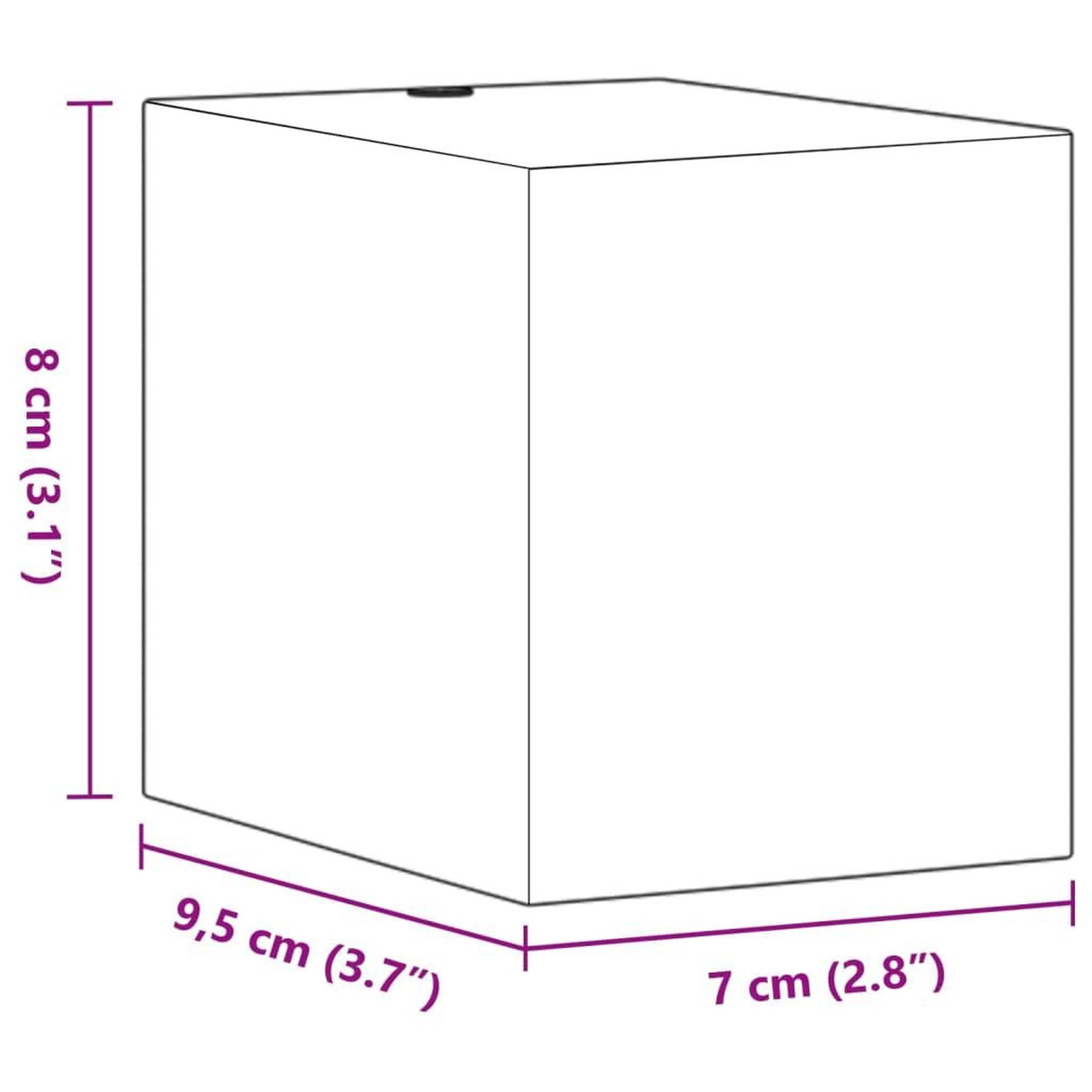 Voir la diapositive 6 : VIDAXL Applique murale d'exterieur aluminium moule sous pression