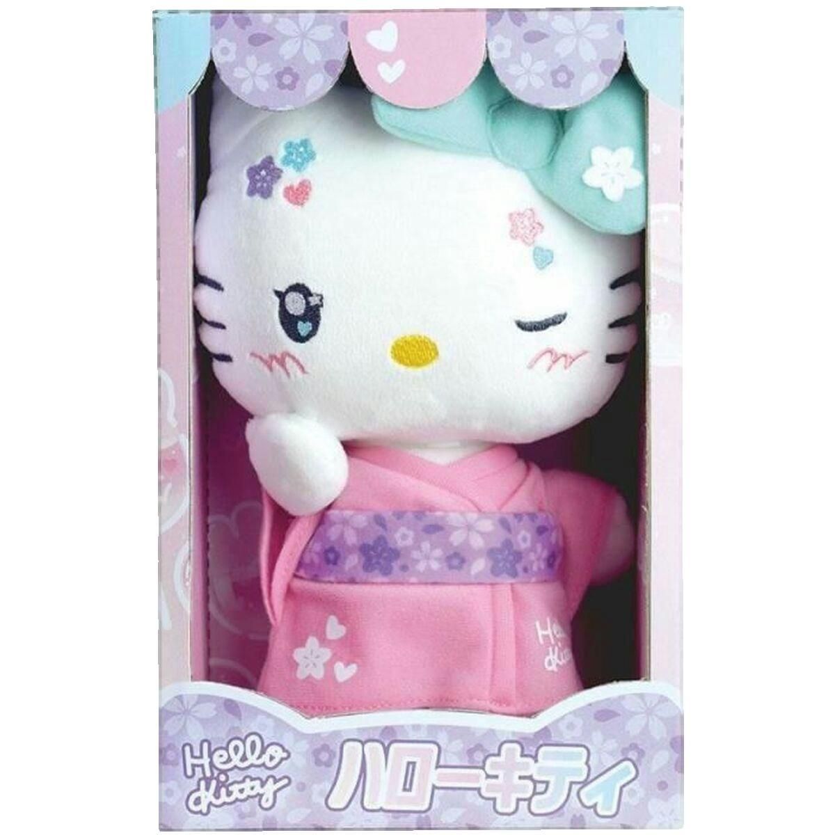 Sanrio Peluche jemini Hello Kitty Kawaii - Kimono rose
