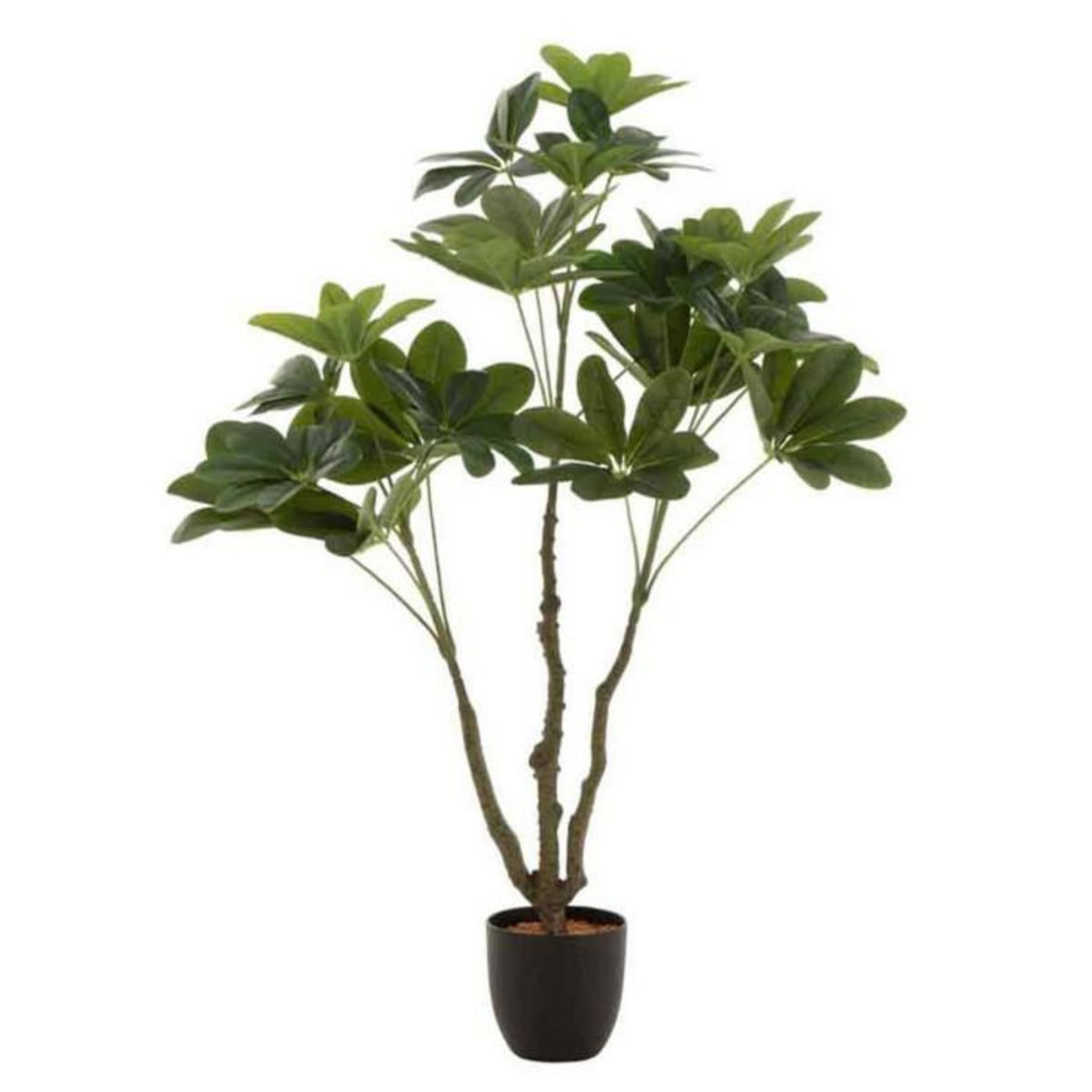 Paris Prix Plante Artificielle en Pot  Pachira  110cm Vert