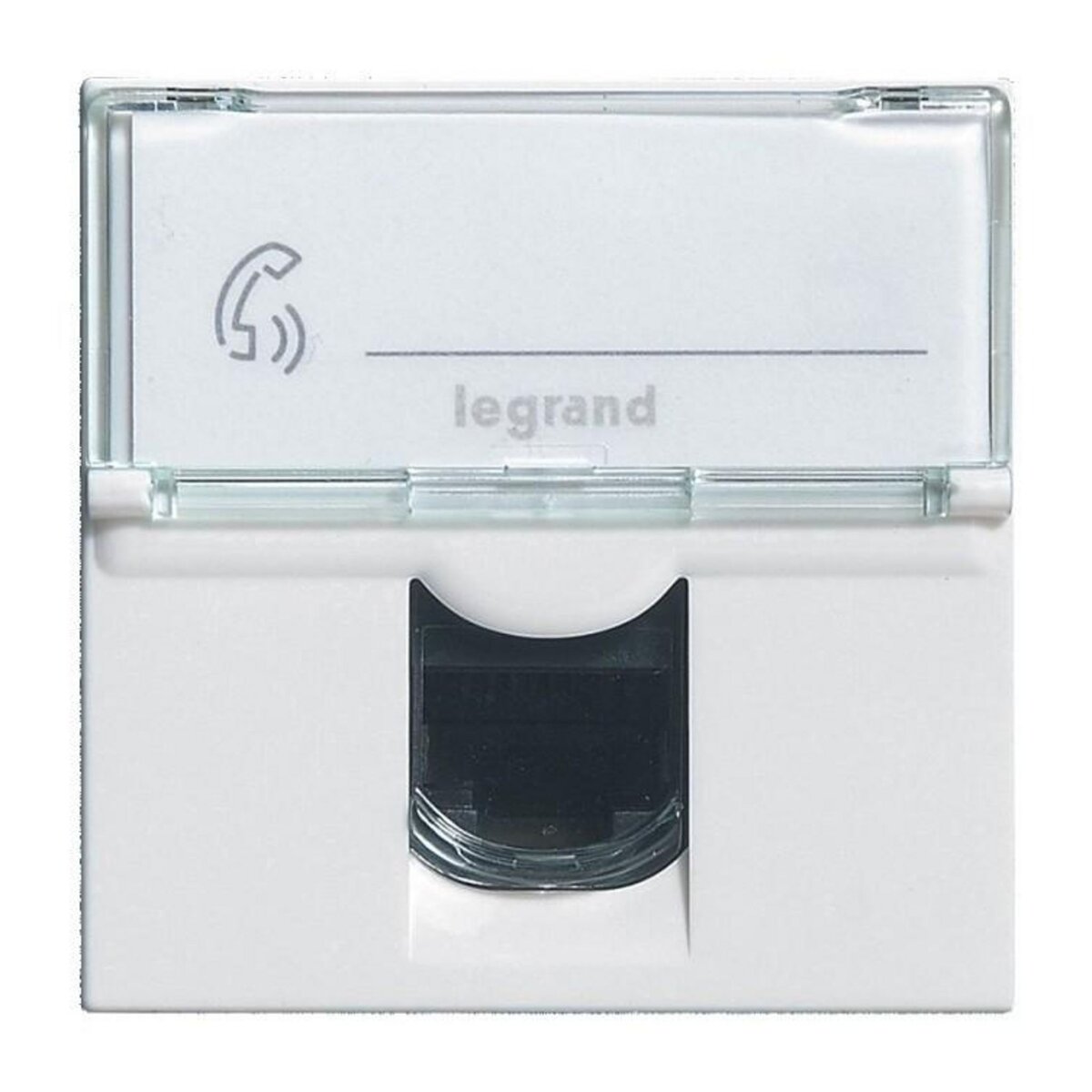 Legrand Prise RJ45 informatique téléphone 2 modules à composer mosaic