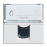 Legrand Prise RJ45 informatique téléphone 2 modules à composer mosaic