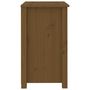 Voir la diapositive 5 : VIDAXL Tables de chevet 2pcs Marron miel 50x35x61,5 cm Bois pin massif