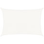 Voir la diapositive 2 : VIDAXL Voile d'ombrage 160 g/m^2 Blanc 3,5x5 m PEHD