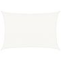 Voir la diapositive 2 : VIDAXL Voile d'ombrage 160 g/m^2 Blanc 3,5x5 m PEHD