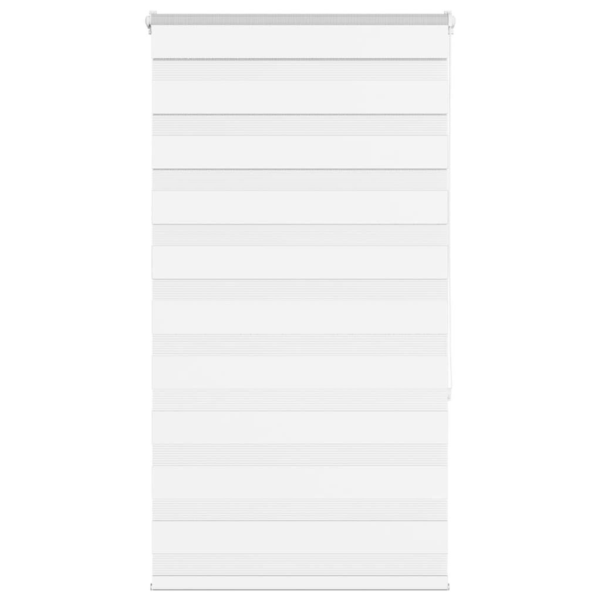 VIDAXL Store zebre blanc 70x150 cm largeur du tissu 65,9 cm polyester