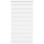VIDAXL Store zebre blanc 70x150 cm largeur du tissu 65,9 cm polyester