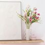 Voir la diapositive 5 : Paris Prix Bouquet de Fleurs Artificielles  Mixtes  85cm Rose
