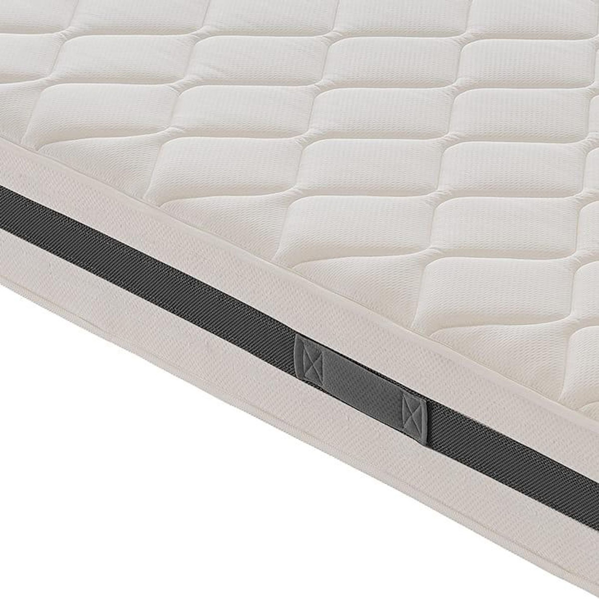 ILOVESLEEP Matelas Ressorts Ensachés 200x200 cm, SPRING - Epaisseur 21 Cm