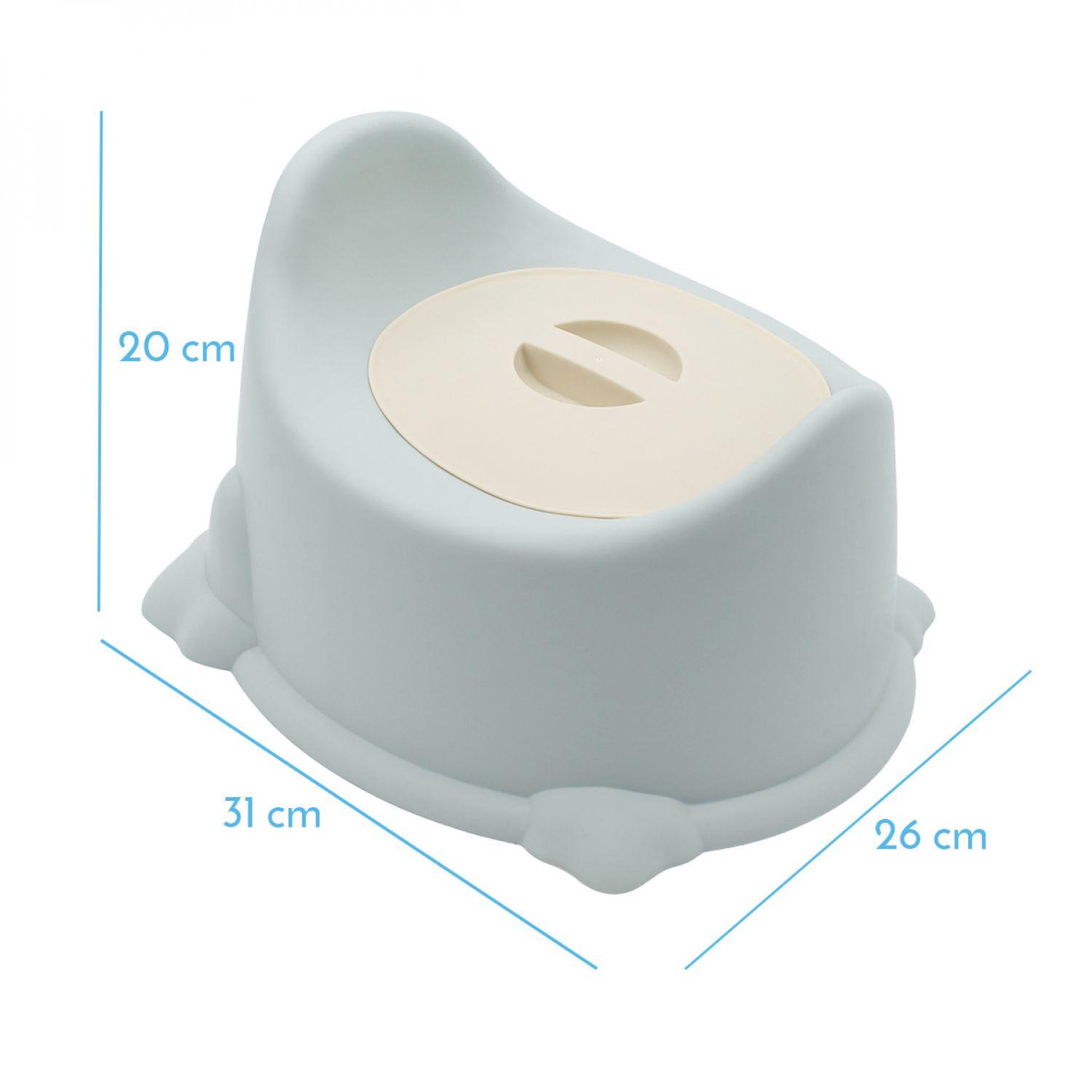 Voir la diapositive 2 : Monsieur Bébé Lot de 2 pots de toilette pour bébé avec couvercle et poignée de transport