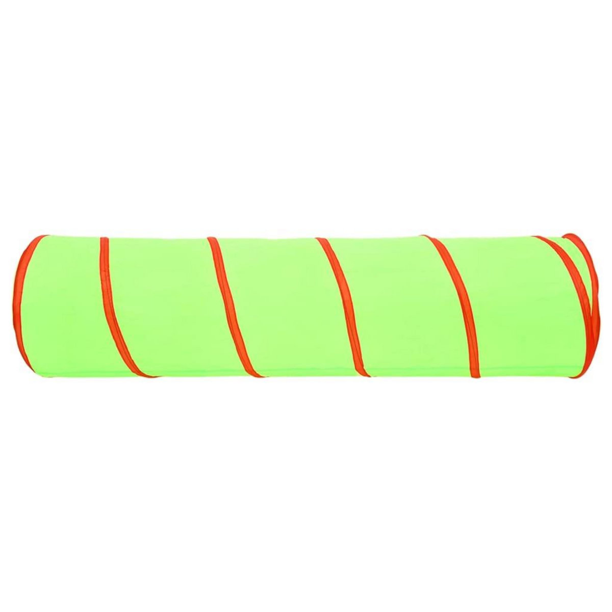VIDAXL Tunnel de jeu pour enfants avec 250 balles Vert 175cm Polyester