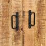 Voir la diapositive 5 : VIDAXL Bibliotheque a 4 niveaux 124x30x180 cm Bois de manguier brut