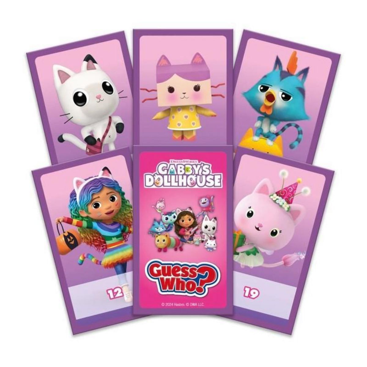 Winning Moves Jeu de société - WINNING MOVES - Qui Est-Ce? Gabby et la Maison Magique - Version Gabby's Dollhouse