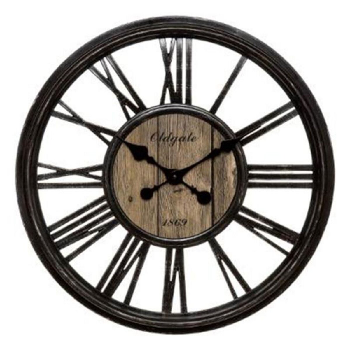 ATMOSPHERA Horloge Murale Vintage  Liam  44cm Noir