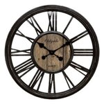 ATMOSPHERA Horloge Murale Vintage  Liam  44cm Noir