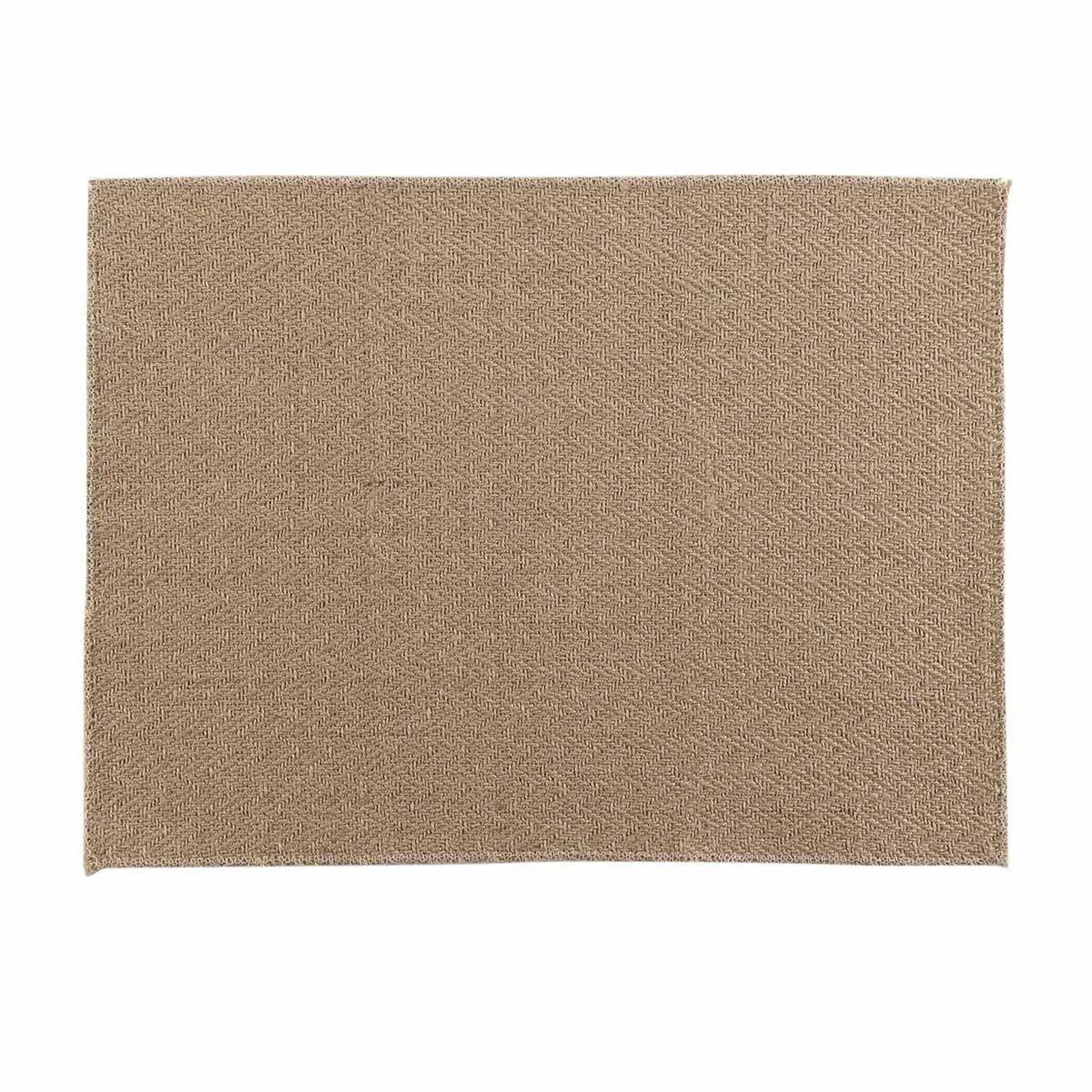 Douceur d'Intérieur Lot de 2 sets de table jute  modalie  33x45cm beige