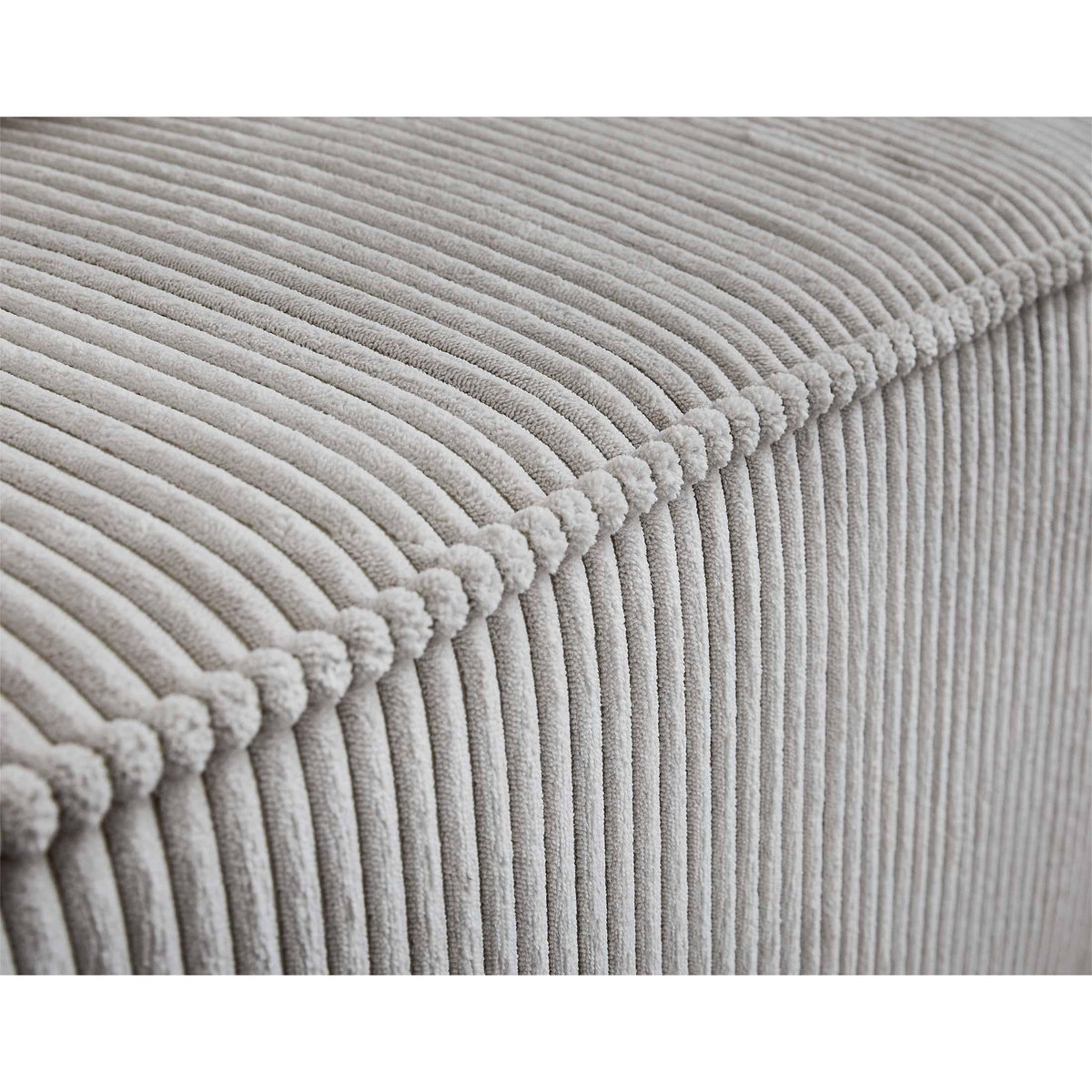 LISA DESIGN Colombine - module d'assise gauche - en velours côtelé