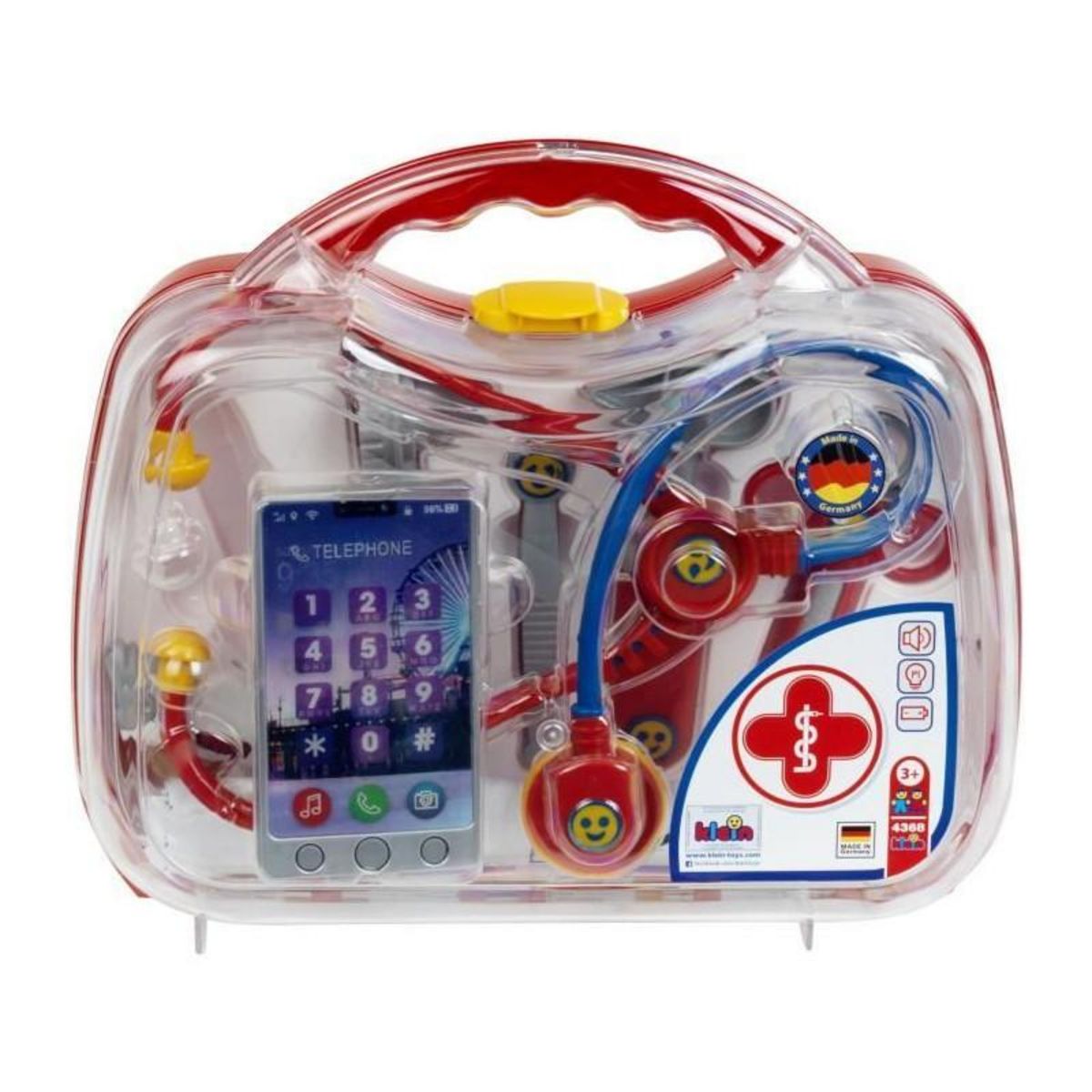 Klein Mallette docteur avec smartphone et thermometre électroniques - KLEIN - 4368