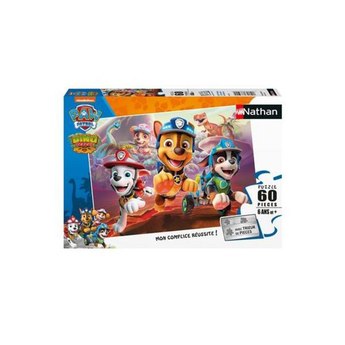 Nathan Puzzle enfant Nathan Pat Patrouille à la rescousse 60 pièces